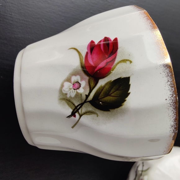 Vintage | Aynsley & Co. Ltd | English Ironstone | creamer & sugar bowl - Picture 11 of 16